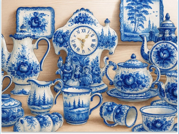 “Новогодняя экскурсия для школьников в Гжель”